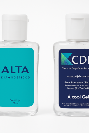 Gel Antisséptico   70% -  Frasco 35 ml  Personalizado -  Ref.:700
