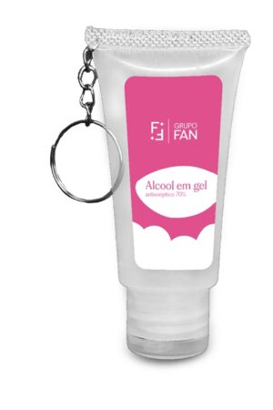 Gel Antisséptico 70%  Chaveiro - Ref 701